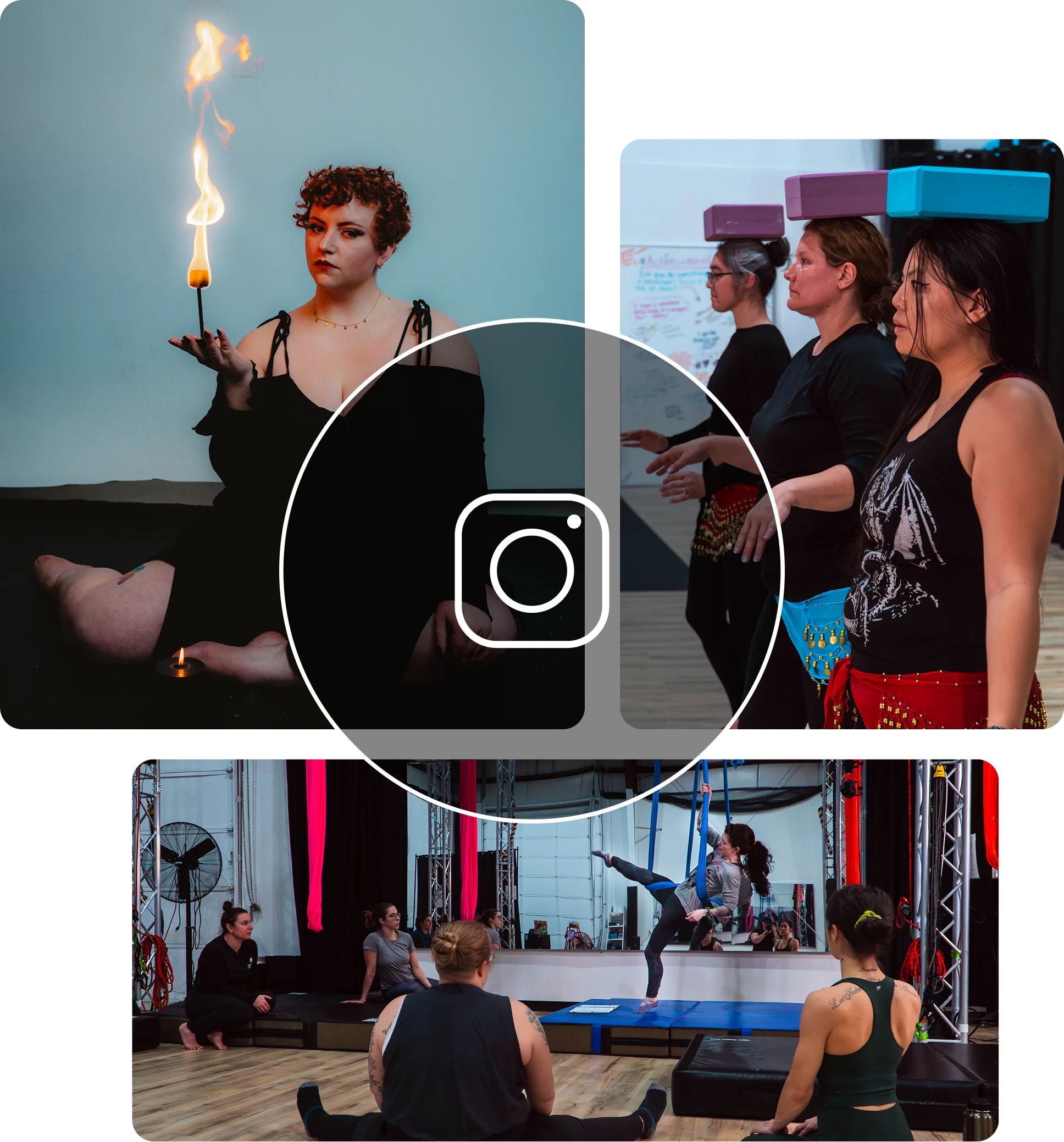 Instagram highlights collage